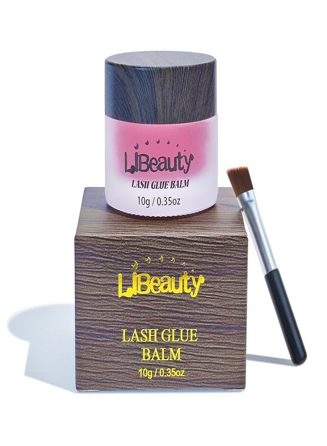 لي بيوتي ليبيوتي بلسم لاصق لرفع الرموش، لاصق قوي لرفع الرموش، تركيبة لطيفة حديثة، بلسم لاصق لتجعيد الرموش والحواجب، جل لتصفيف الحواجب 10 غ/0.35 أونصة (فراولة حمراء، 10 غ/0.35 أونصة) - Image 1